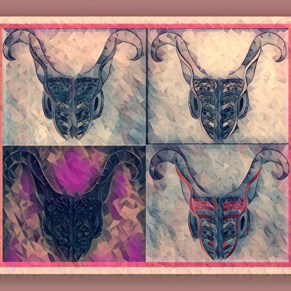 Demon Bunny 2 Art Print - Picture 6 of 15